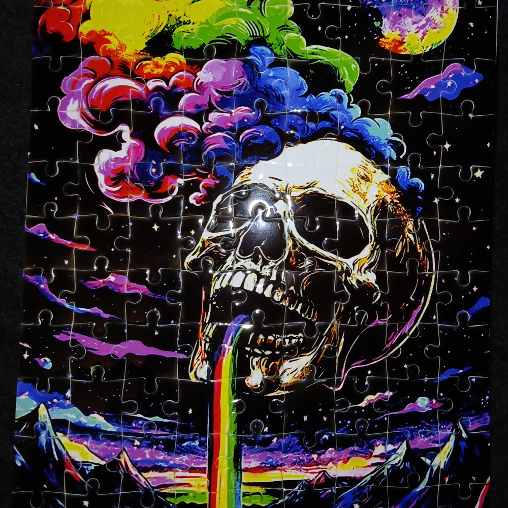 Colorful Skull Puzzle